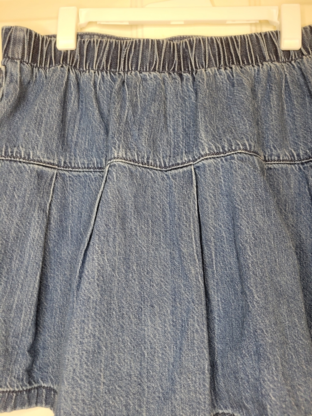 Abercrombie kids Denim Pleated Skort - Blue - Picture 6 of 7
